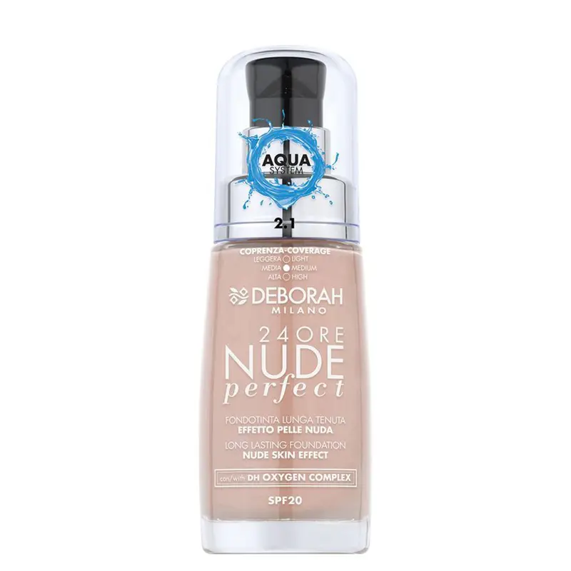 24Ore Nude Perfect Fondotinta Lunga Tenuta Effetto Pelle Nuda