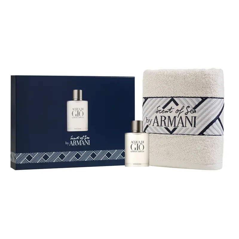 Acqua di Giò Cofanetto Scent of Sea con telo mare 100ml