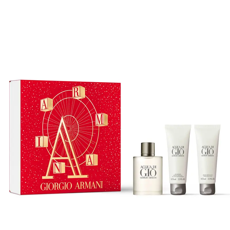 Acqua di Giò Eau de toilette Cofanetto regalo con docciaschiuma e dopobarba