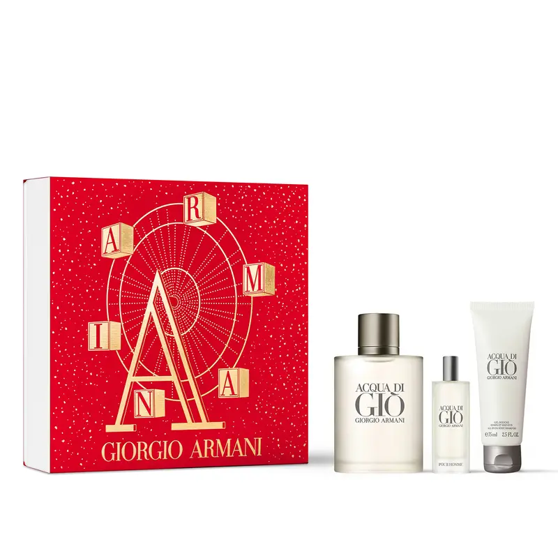 Acqua di Giò Eau de toilette Cofanetto regalo con docciaschiuma e Travel Size