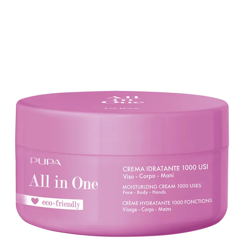 All in One Crema Idratante Viso Corpo e Mani