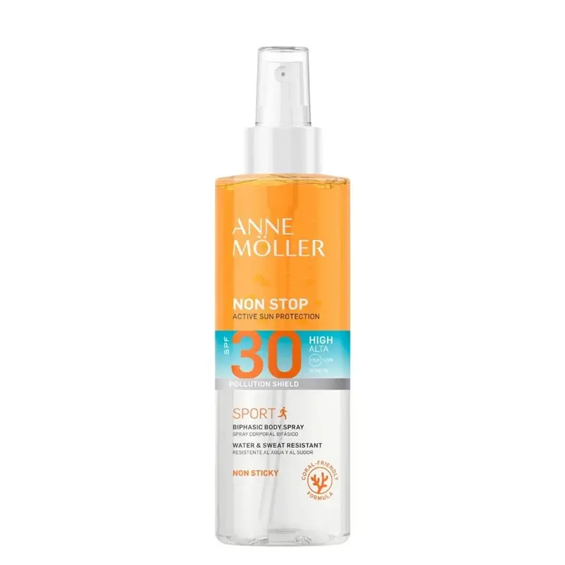 Anne Moller Non Stop Bifasic Body Spray Spf30