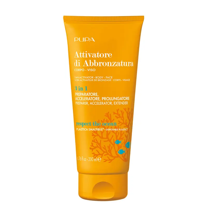 Attivatore di Abbronzatura Corpo e Viso 3in1
