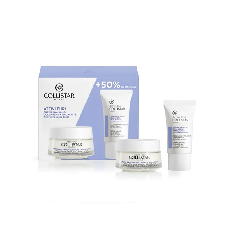 Attivi Puri Kit Crema Balsamo Collagene + malachite