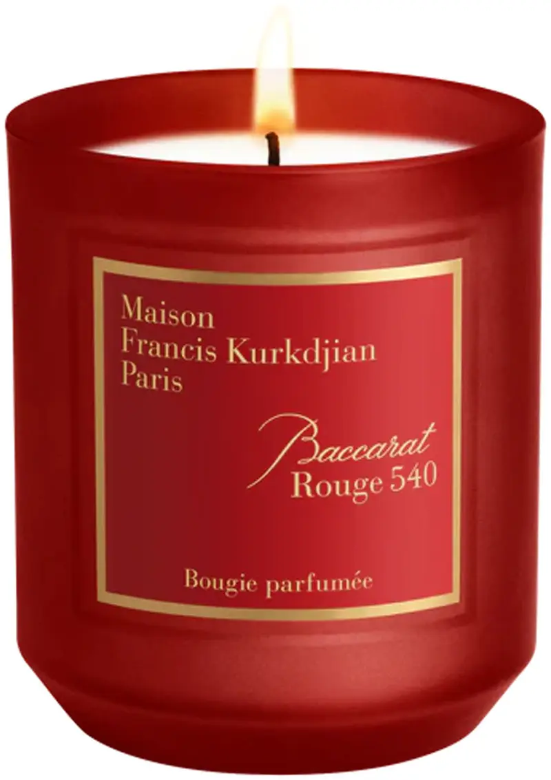 Baccarat Rouge 540 Bougie Parfumee Scented Candle Candela Profumata