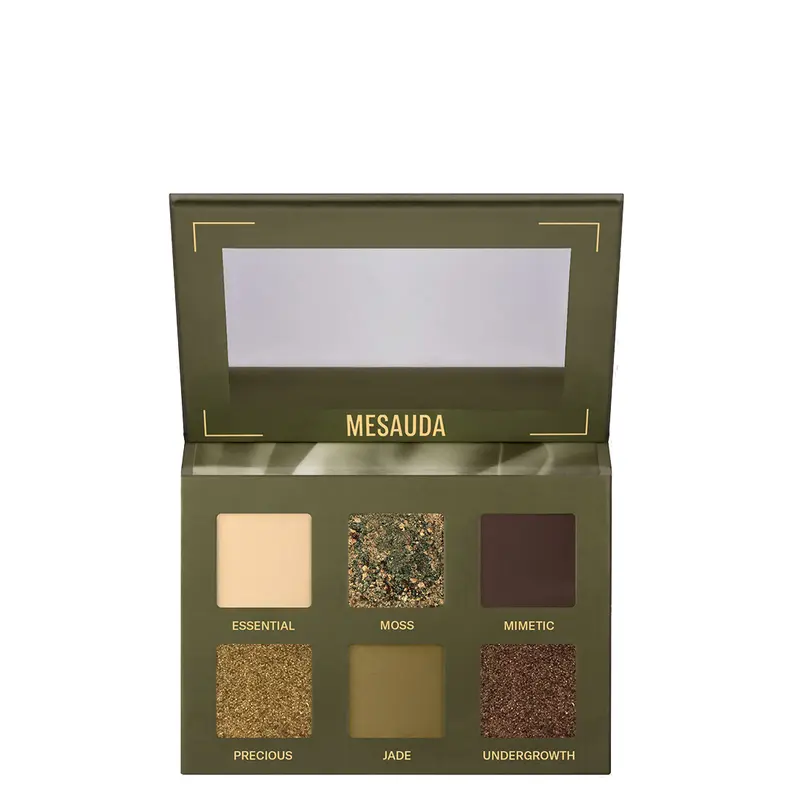 Bare Harmony Palette 6 Ombretti 205 Hidden Green