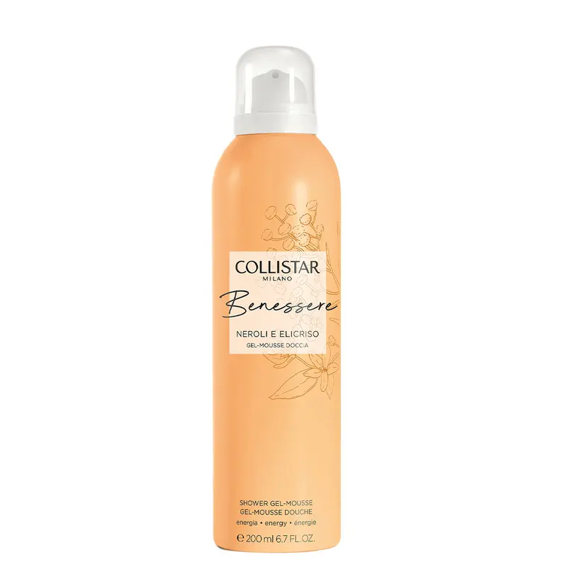 Benessere Neroli e Elicriso Gel Mousse Doccia