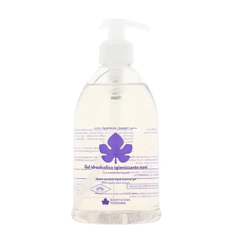 Biofficina Toscana Gel Idroalcolico Igienizzante Mani 500 ml