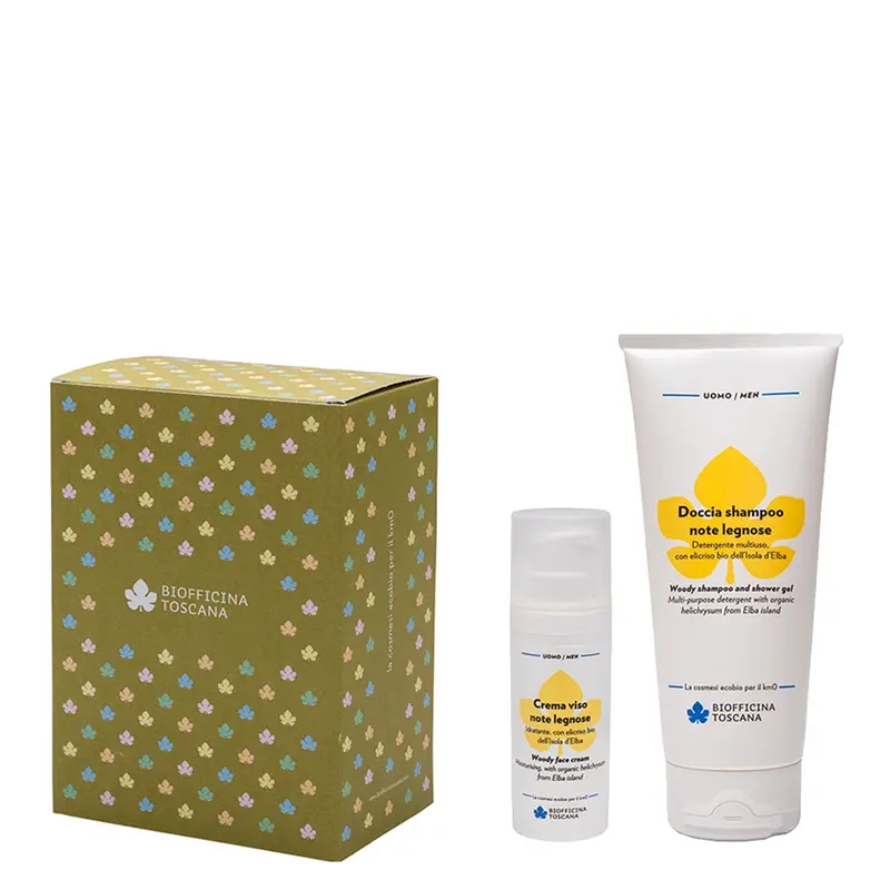 Biofficina Toscana Kit viso corpo note legnose Set V1