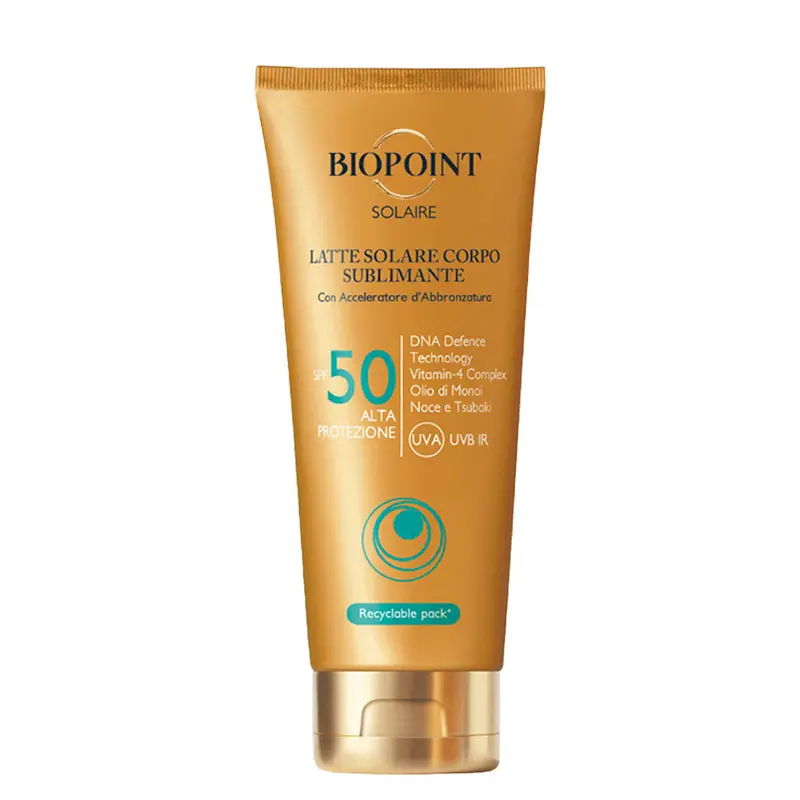 BIOPOINT LATTE SOLARE CORPO SUBLIMANTE SPF 50+