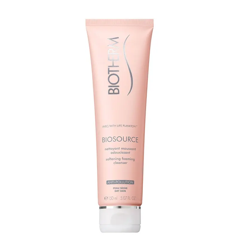 Biosource Mousse Nettoyante Adoucissant Detergente Viso