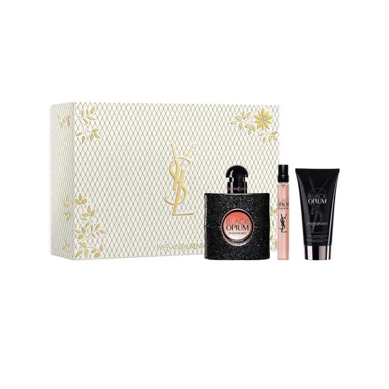 Black Opium Cofanetto regalo con Latte corpo profumato e Travel size