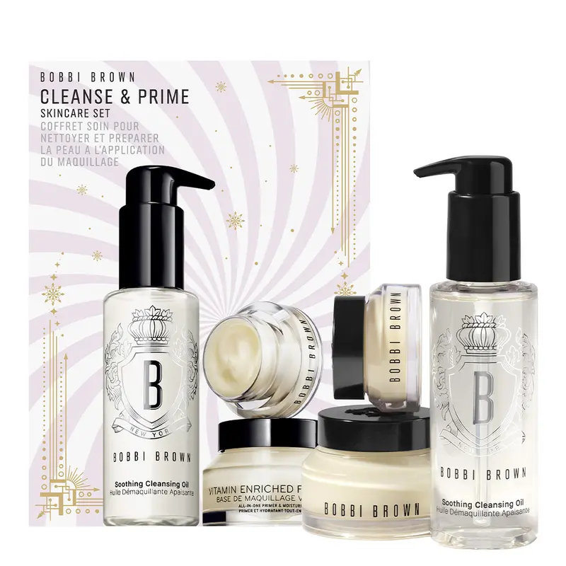 Bobbi Brown Cleanse & Prime Skincare Set 3 pz