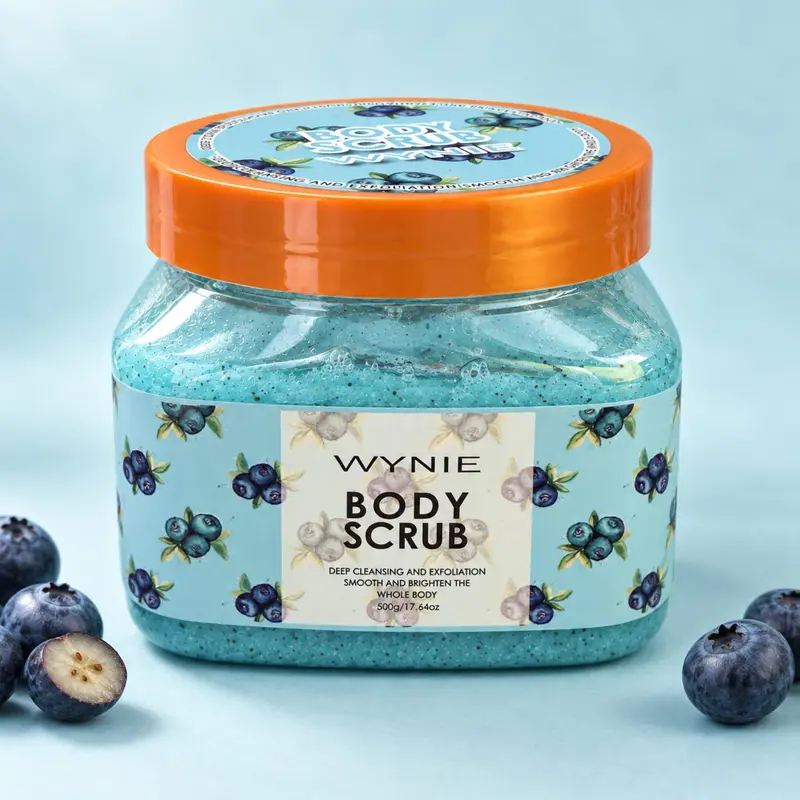 Body Scrub Corpo Esfoliante Mirtillo