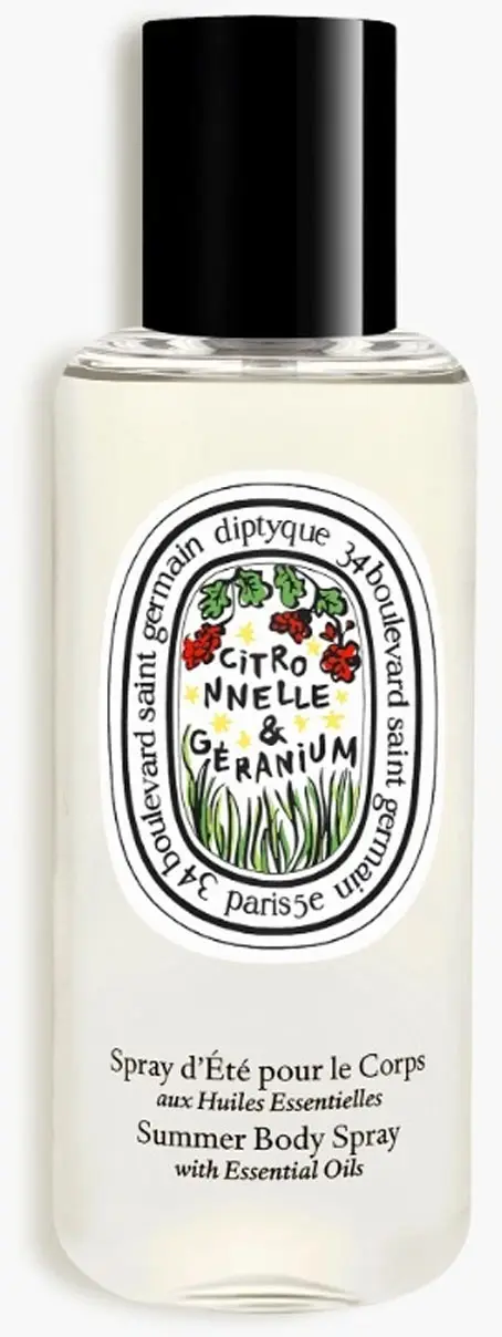 Body Spray Citronella & Geranio - 2025 Limited Edition Spray Corpo per L`estate con Oli