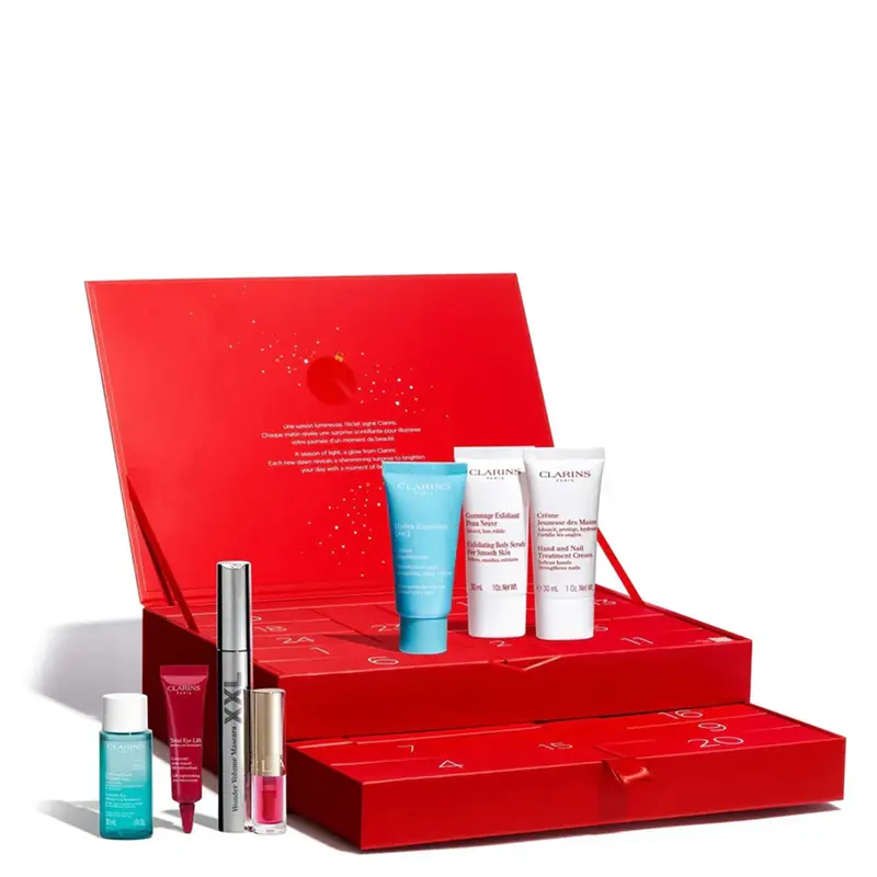 Calendario dell'Avvento 24 giorni Clarins 2025