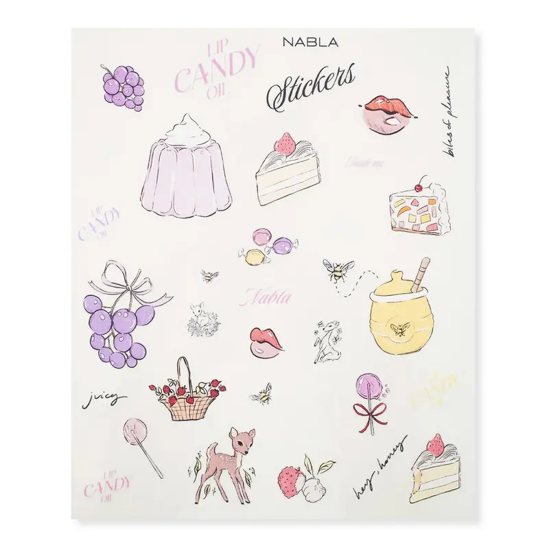 Candy Coated Sticker Sheet