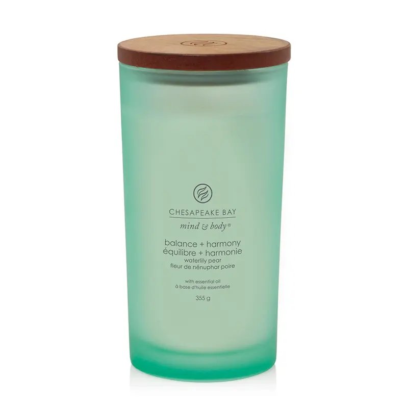 Chesapeake Bay Candle Balance & Harmony (Waterlily Pear) Grande e & Harmony (Waterlily Pear)