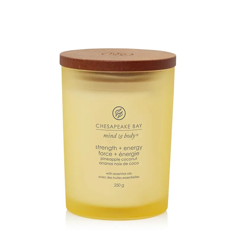 Chesapeake Bay Candle Strength & Energy (Pineapple Coconut) Media gth & Energy (Pineapple Coconut)
