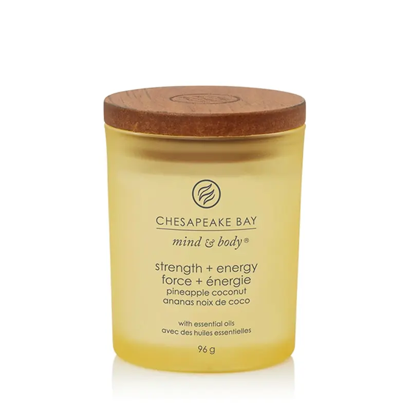 Chesapeake Bay Candle Strength & Energy (Pineapple Coconut) Piccola h & Energy (Pineapple Coconut)