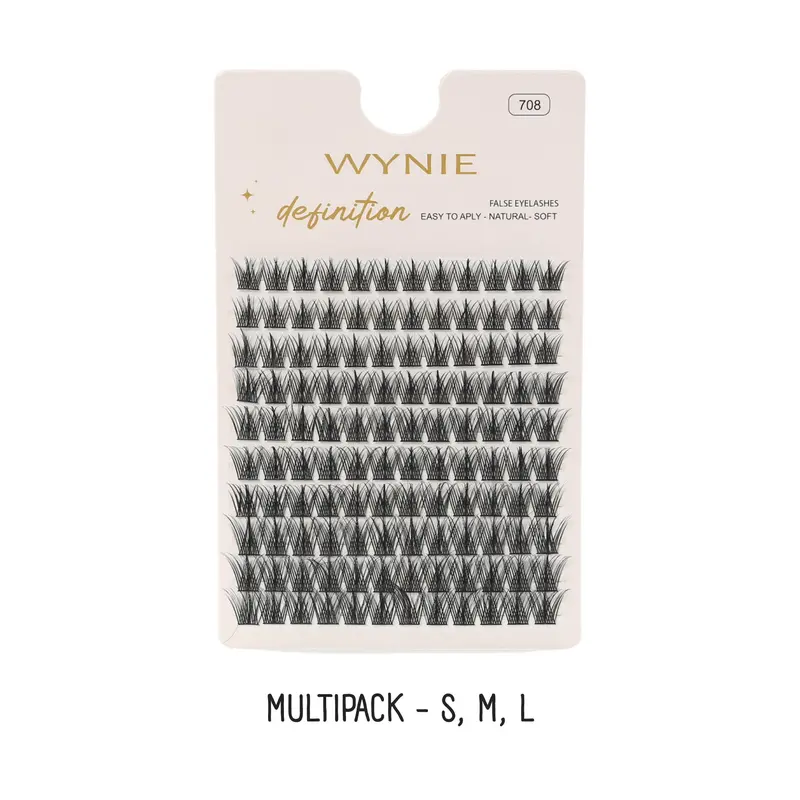 Ciglia Finte a Ciuffetti Multipack S, M, L 10-12-14 mm | UA161720
