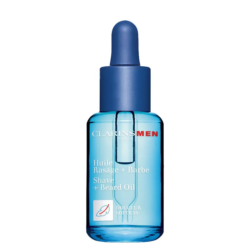 Clarins Men Shave And Beard Oil Retail Olio Rasatura