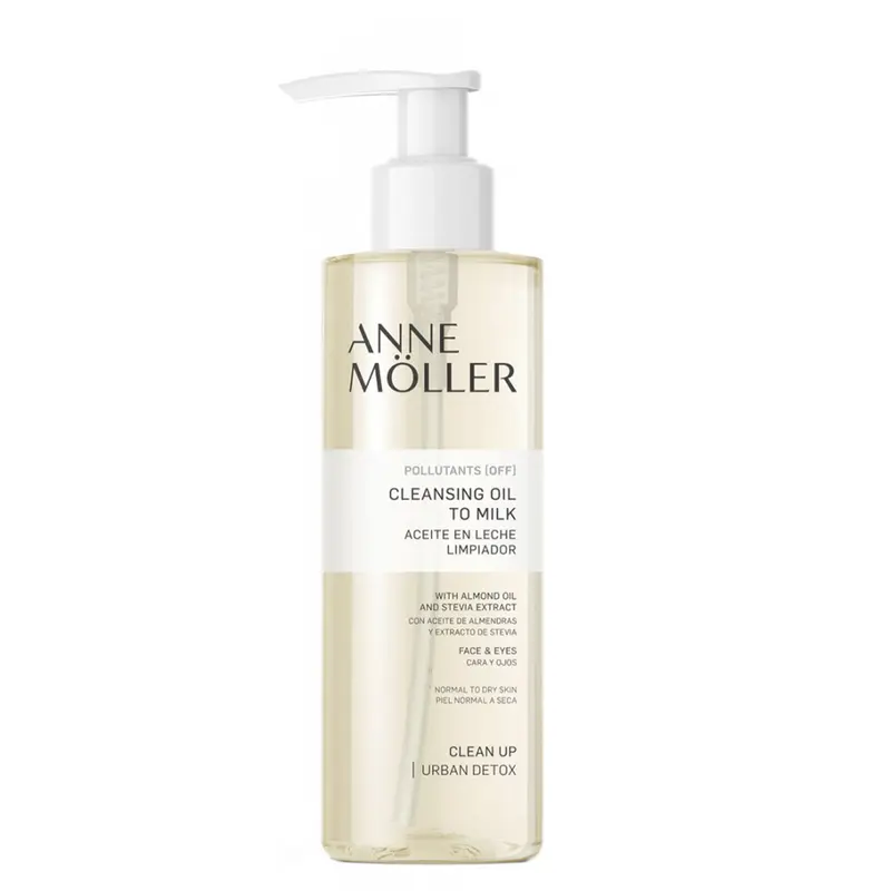 Clean Up Cleansing Oil To Milk Olio Latte Bifasico