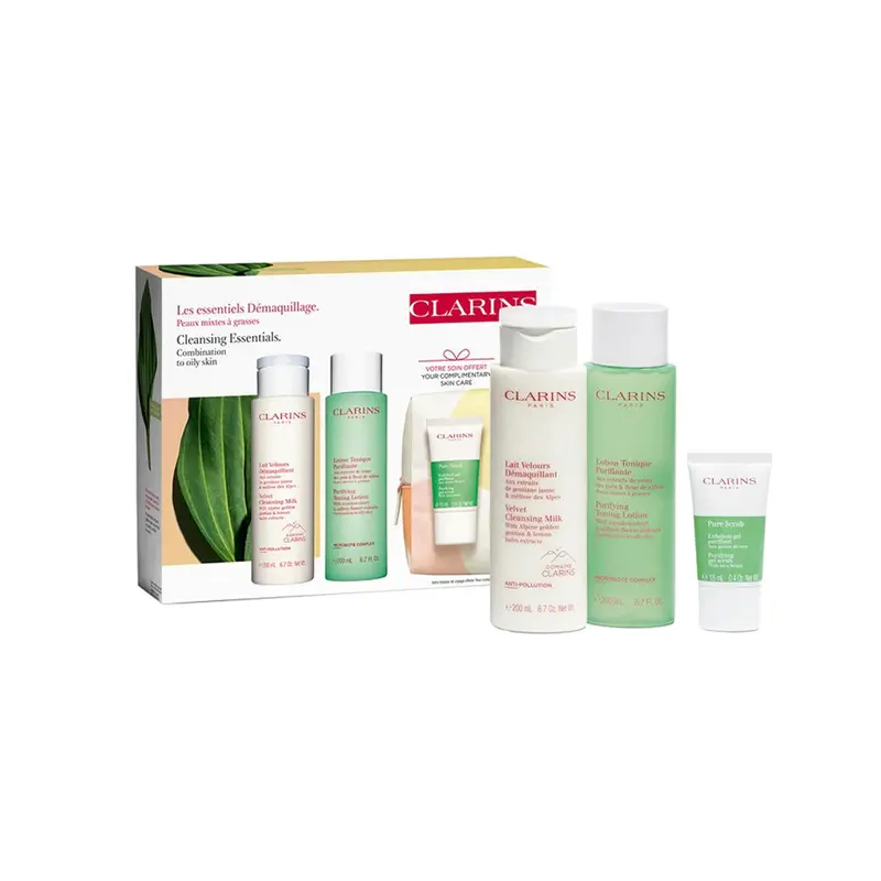Cleansing Essentials Cofanetto Pelli miste e grasse