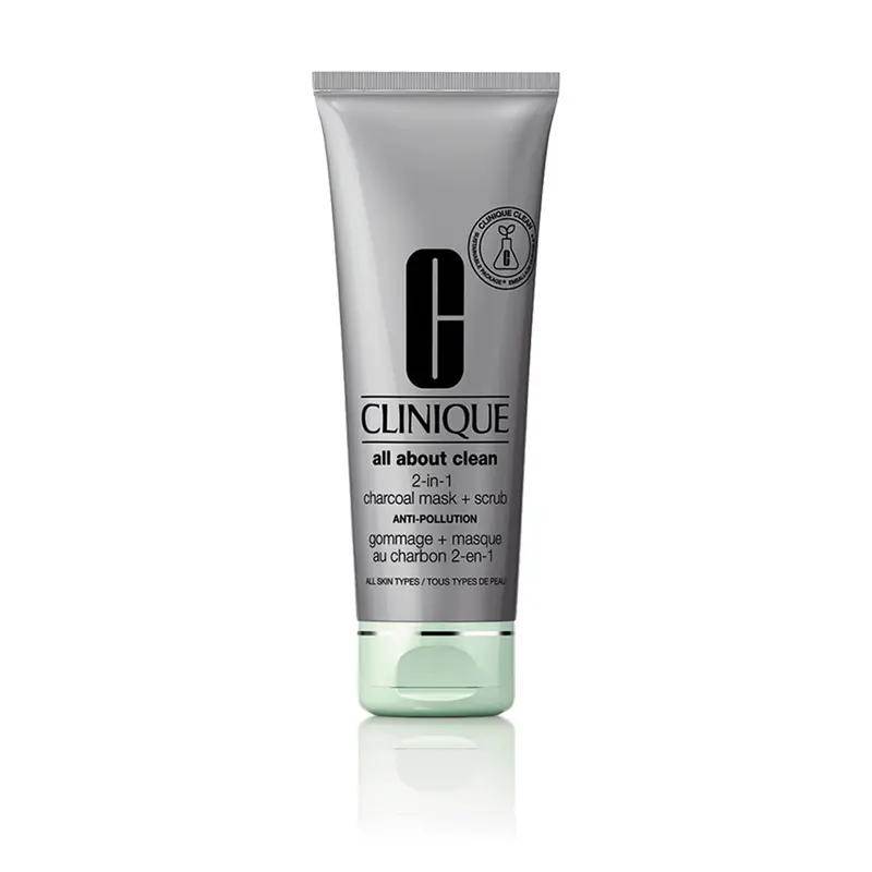 Clinique All About Clean 2-in-1 Charcoal Mask + Scrub 100 ml