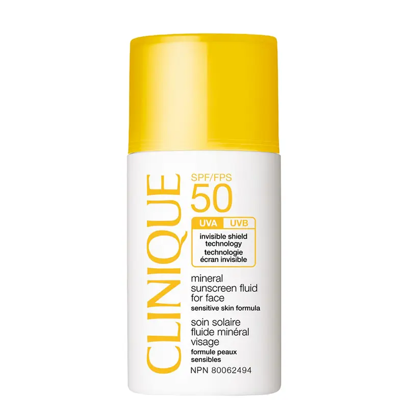 Clinique Mineral Sunscreen Fluid for Face Spf50