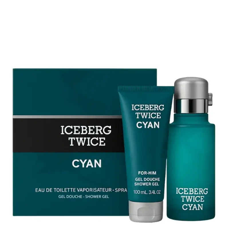 Cofanetto Iceberg Twice Cyan For him
