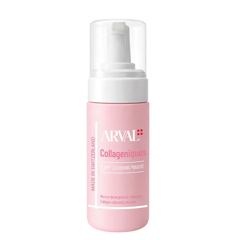 Collageniques Plump Cleansing Mousse Mousse Detergente Viso Tonificante e Illuminante