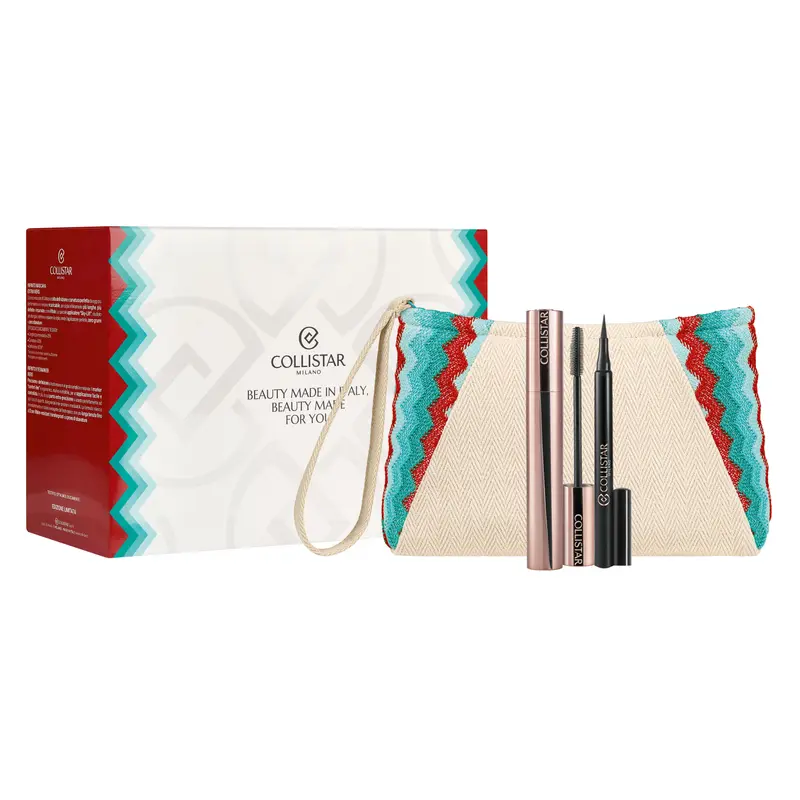 COLLISTAR COFANETTO INFINITO MASCARA+ Infinito Eye Marker + Pochette