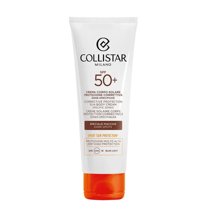 Collistar Crema Corpo Solare Protezione Correttiva Speciale Macchie Spf50+