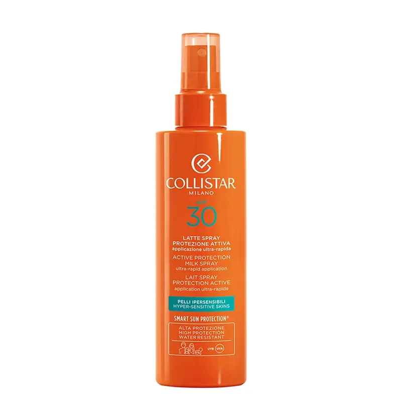 Collistar Latte Spray Protezione Attiva Pelli Ipersensibili Spf30