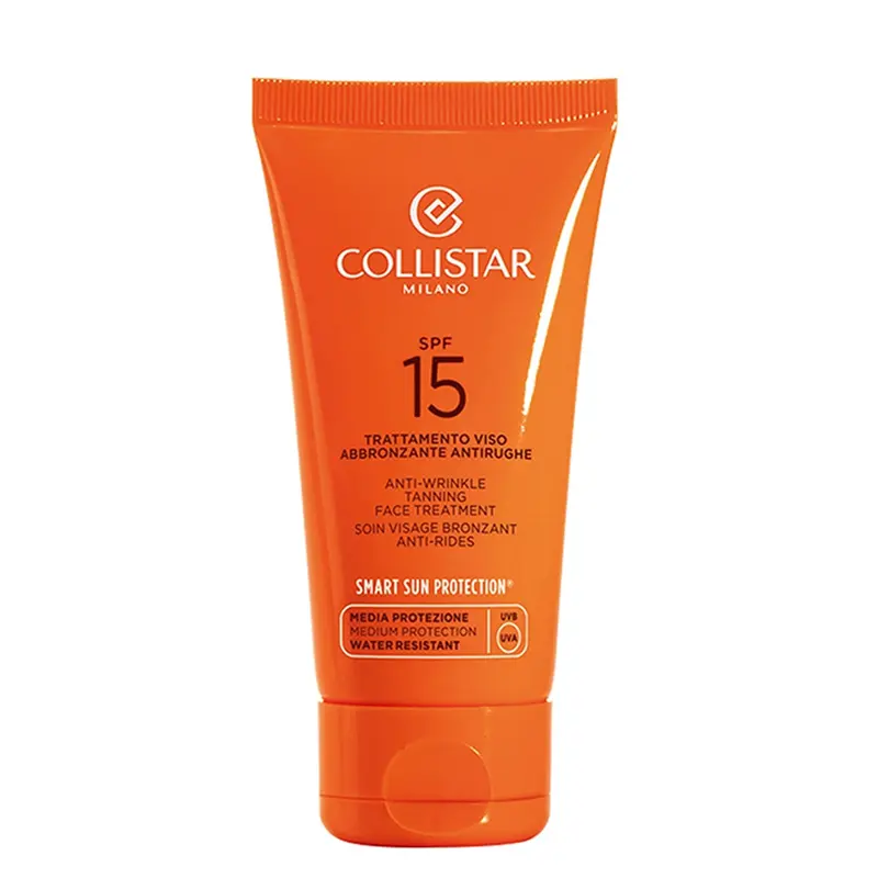 Collistar Trattamento Viso Abbronzante Antirughe Spf15