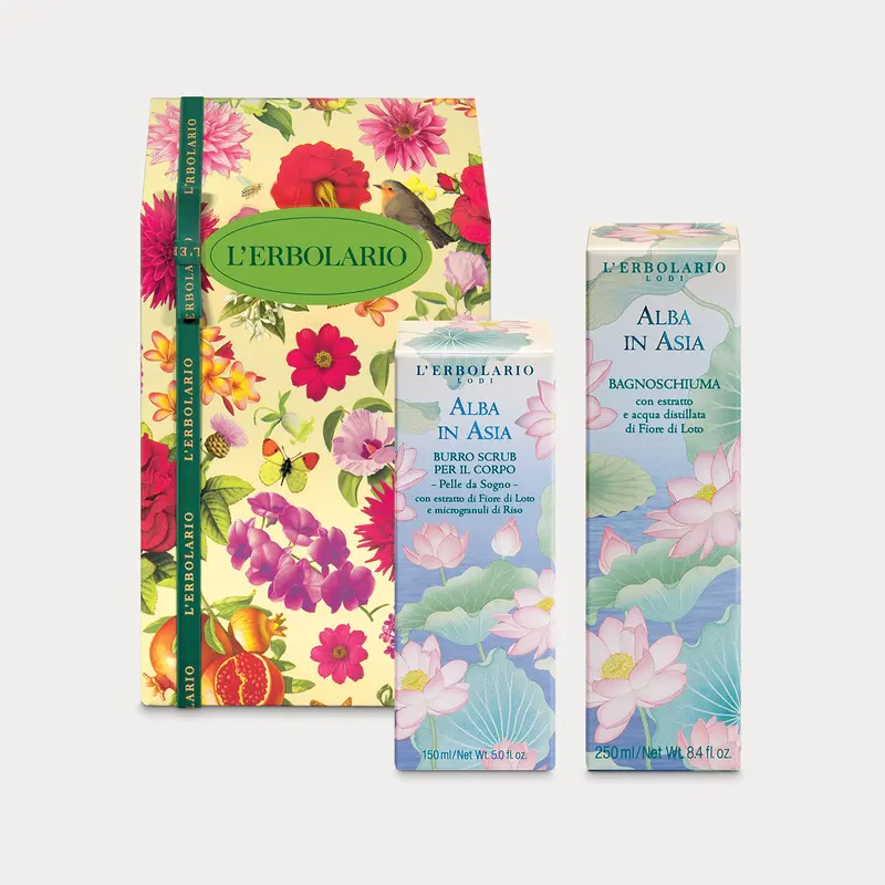 Confezione regalo Duo Scrub Alba in Asia