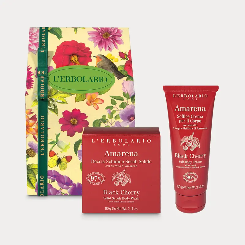 Confezione regalo Duo Scrub Amarena