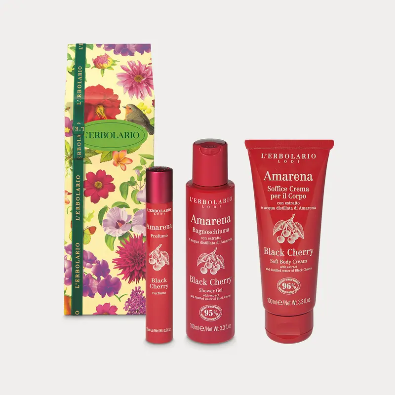 Confezione regalo Trio Profumo Amarena