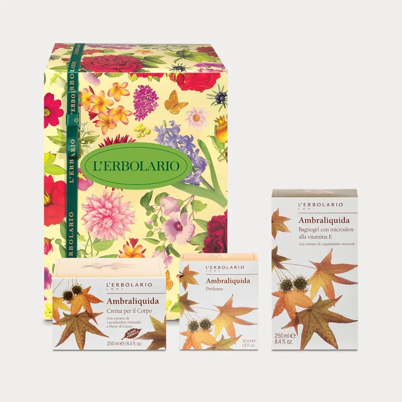 Confezione regalo Trio Profumo Ambraliquida