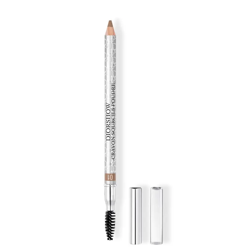 Crayon Sourcils Poudre Matita per sopracciglia waterproof mina effetto polvere spazzolino e temperino inclusi