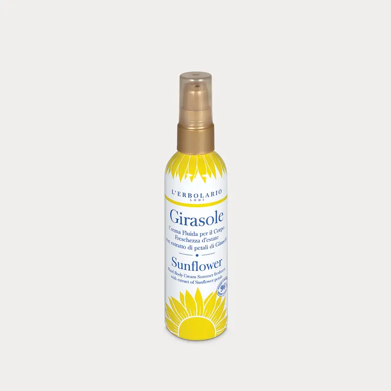 Crema Fluida per il Corpo Girasole
