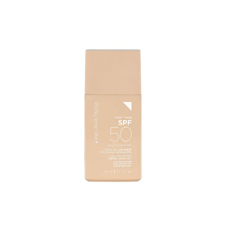 Crema-gel protezione giornaliera colorata SPF50