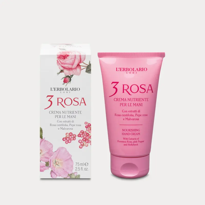 Crema Nutriente per le Mani 3 Rosa