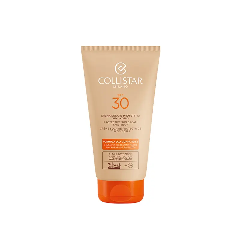 Crema solare protettiva Eco -compatibile SPF30