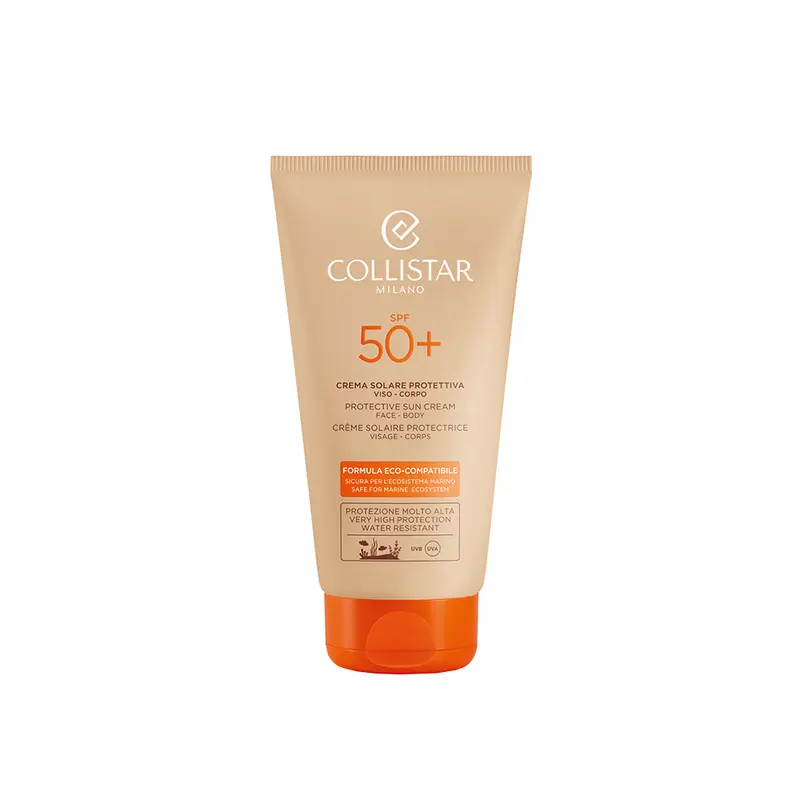 Crema Solare Protettiva Viso Corpo Eco-Compatibile SPF50