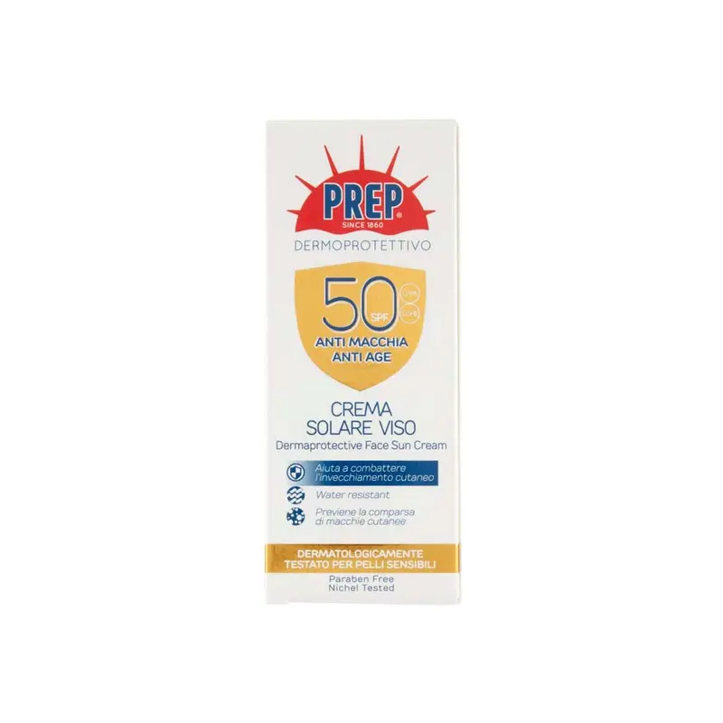 Crema Solare Viso Anti-macchia SPF50