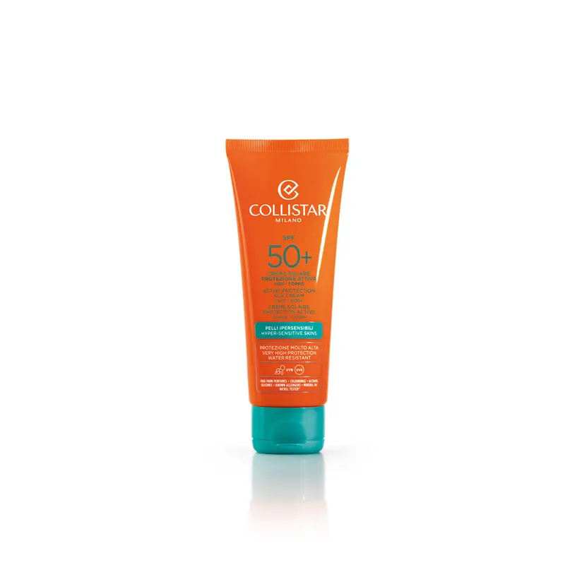 Crema Solare Viso e Corpo Protezione Attiva SPF50