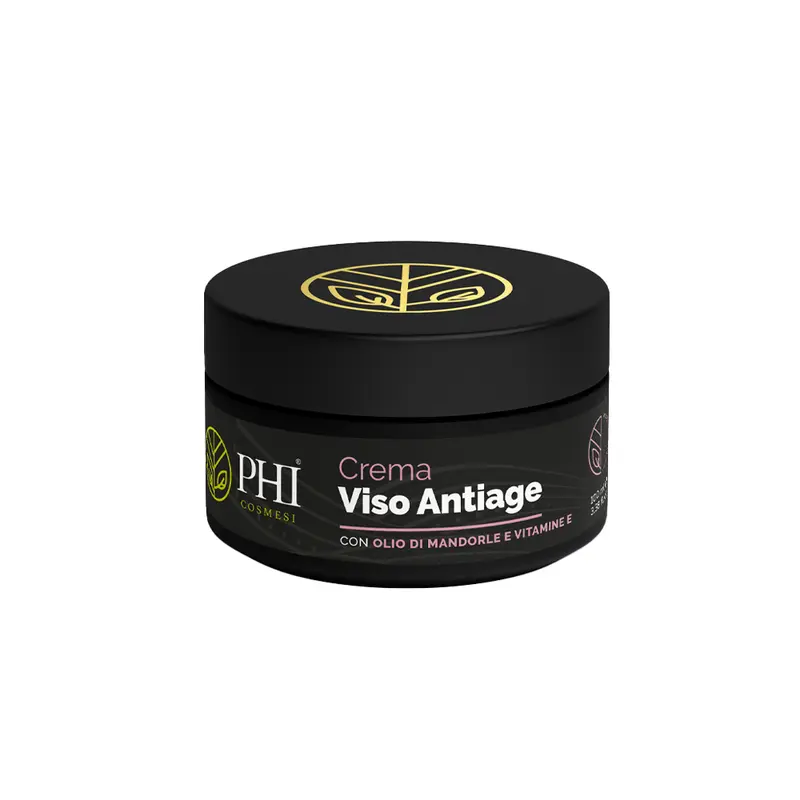 Crema Viso Antiage con Olio di Mandorle e Vitamine E