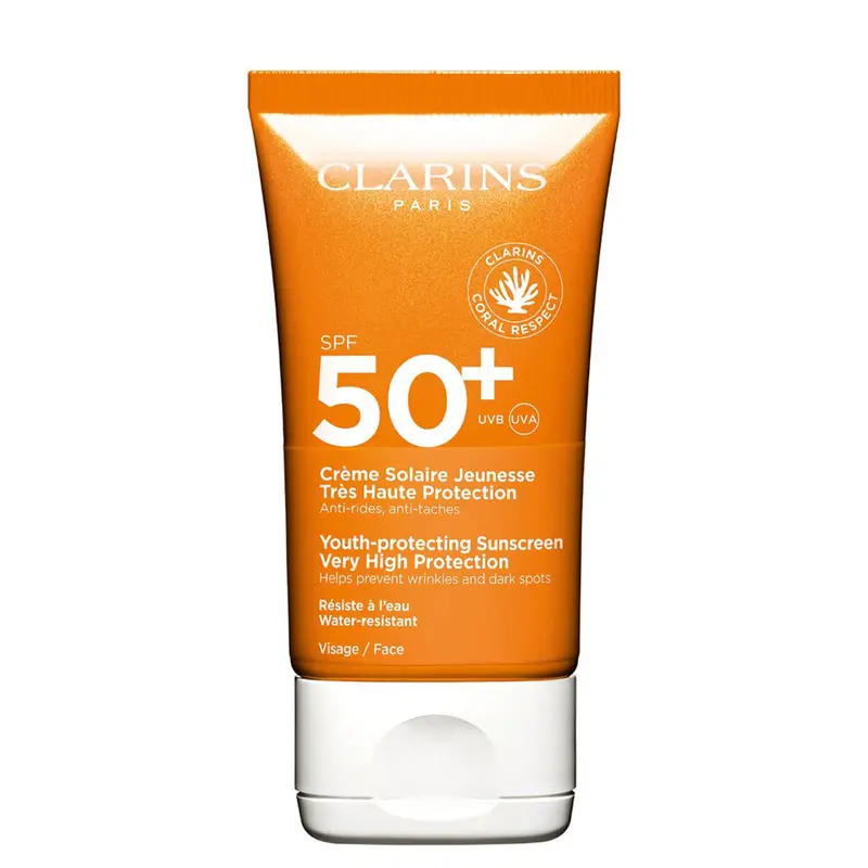 Creme Solaire Jeunesse Haute Protection Crema Solare Viso SPF 50+